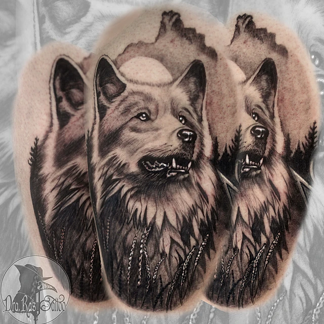  Tatuaje de lobo